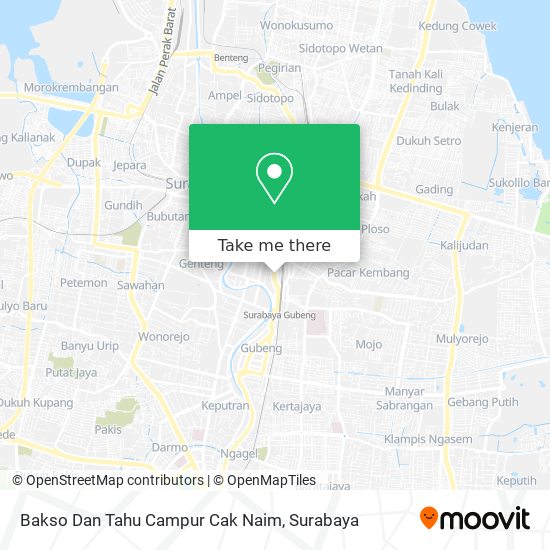 Bakso Dan Tahu Campur Cak Naim map