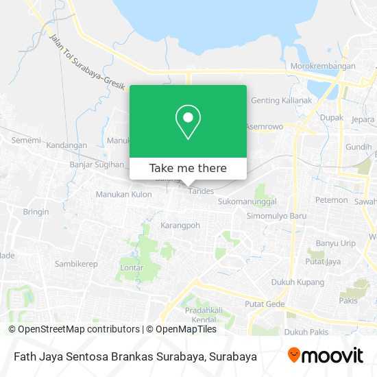 Fath Jaya Sentosa Brankas Surabaya map