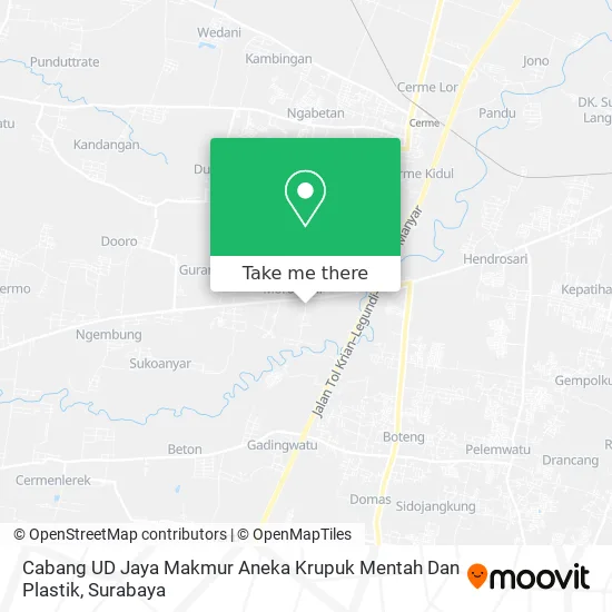 Cabang UD Jaya Makmur Aneka Krupuk Mentah Dan Plastik map