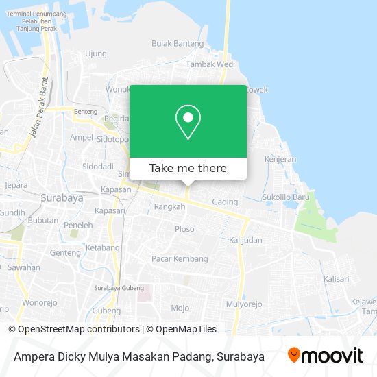 Ampera Dicky Mulya Masakan Padang map