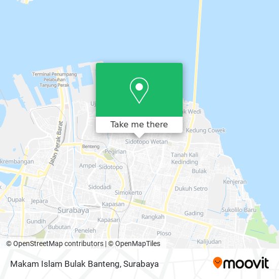 Makam Islam Bulak Banteng map