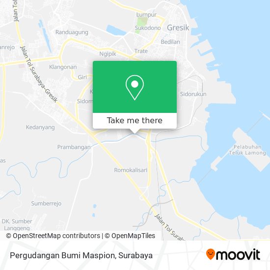 Pergudangan Bumi Maspion map