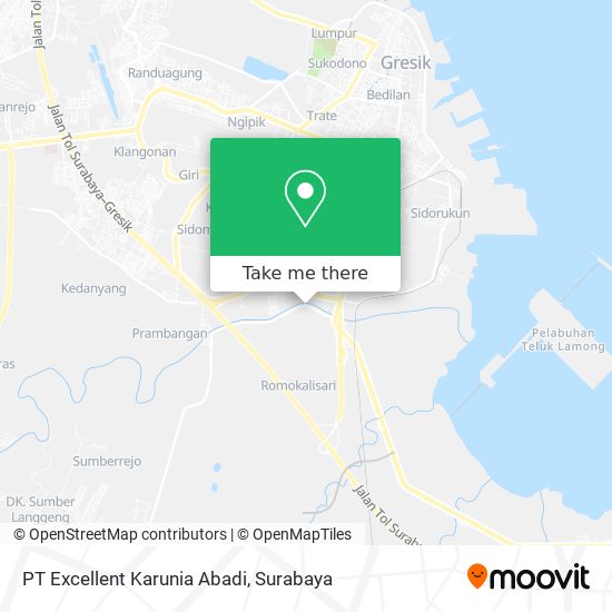 PT Excellent Karunia Abadi map