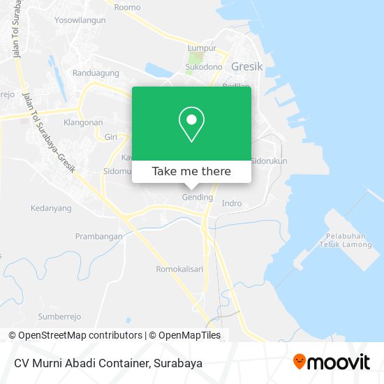 CV Murni Abadi Container map