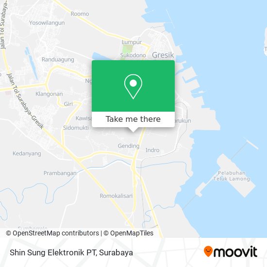 Shin Sung Elektronik PT map