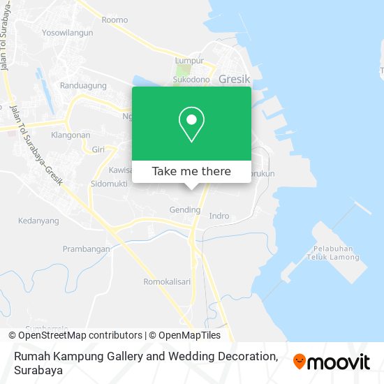Rumah Kampung Gallery and Wedding Decoration map