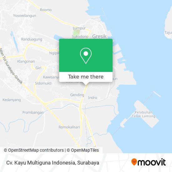 Cv. Kayu Multiguna Indonesia map