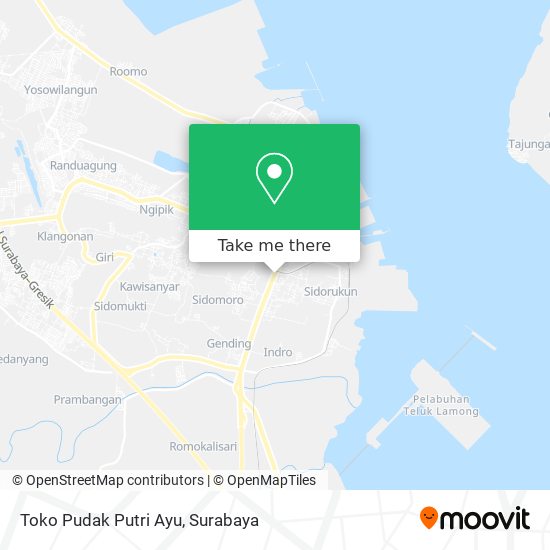 Toko Pudak Putri Ayu map