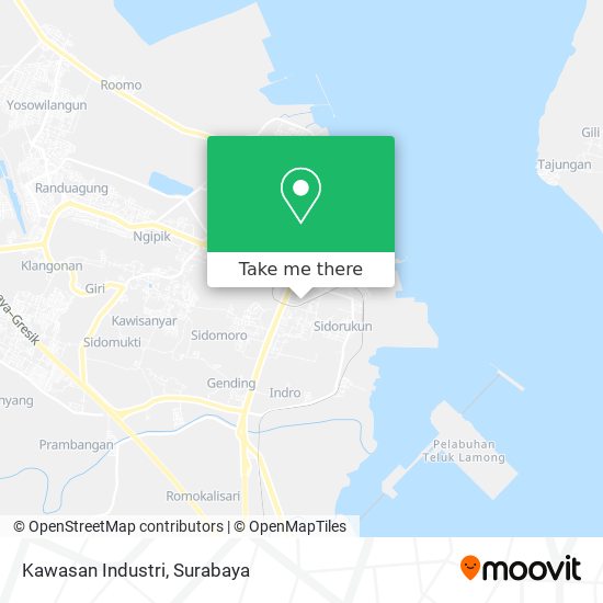 Kawasan Industri map