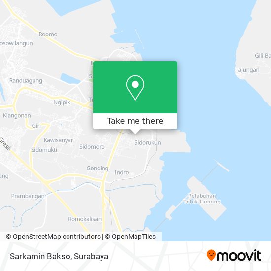 Sarkamin Bakso map