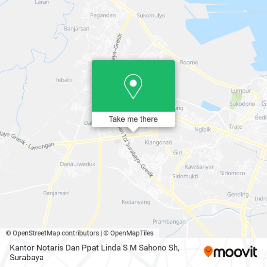 Kantor Notaris Dan Ppat Linda S M Sahono Sh map