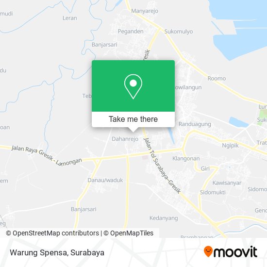 Warung Spensa map