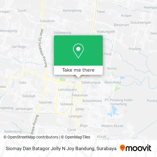 Siomay Dan Batagor Jolly N Joy Bandung map