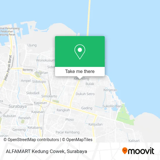 ALFAMART Kedung Cowek map