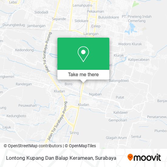 Lontong Kupang Dan Balap Keramean map