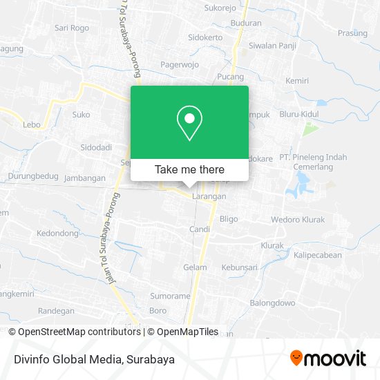 Divinfo Global Media map