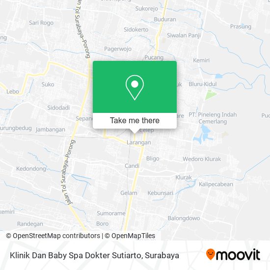 Klinik Dan Baby Spa Dokter Sutiarto map