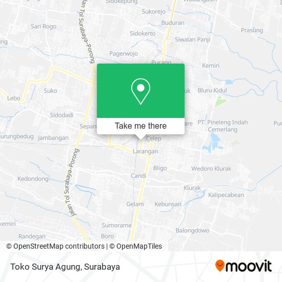 Toko Surya Agung map