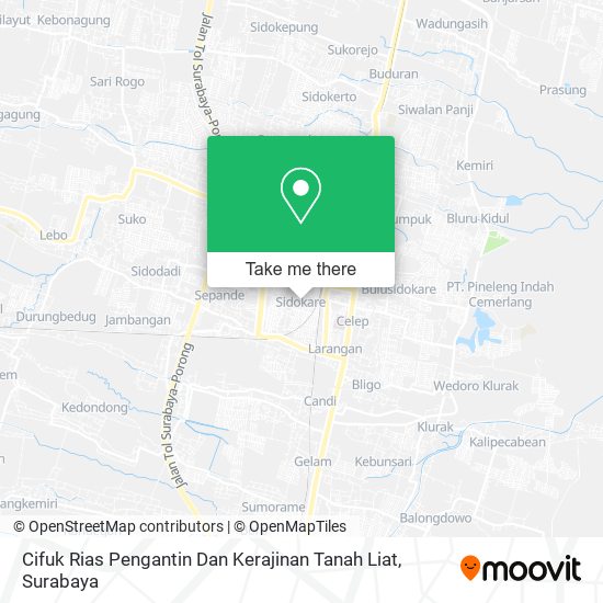 Cifuk Rias Pengantin Dan Kerajinan Tanah Liat map