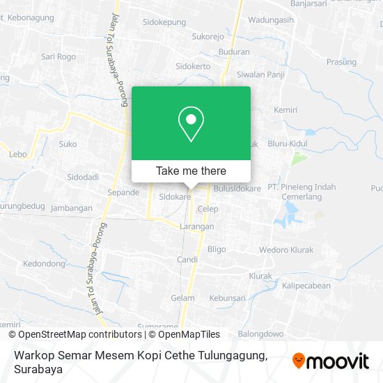 Warkop Semar Mesem Kopi Cethe Tulungagung map