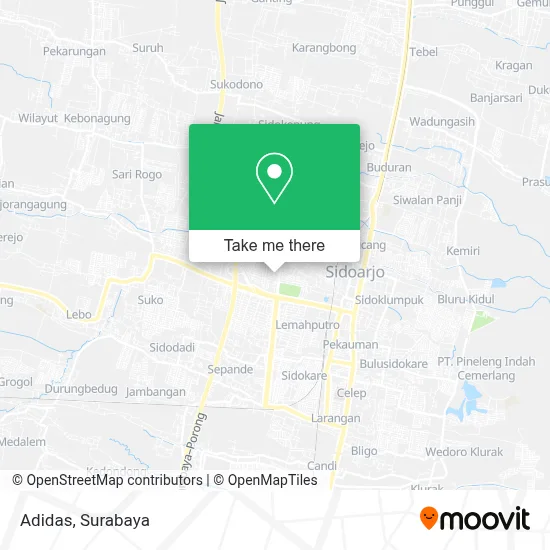 Adidas map