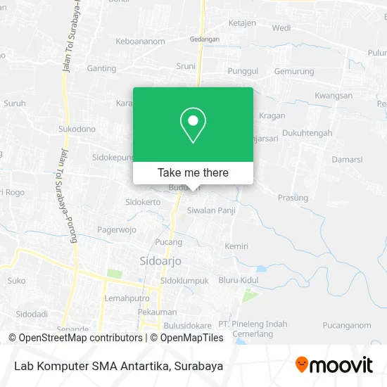 Lab Komputer SMA Antartika map