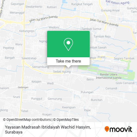 Yayasan Madrasah Ibtidaiyah Wachid Hasyim map