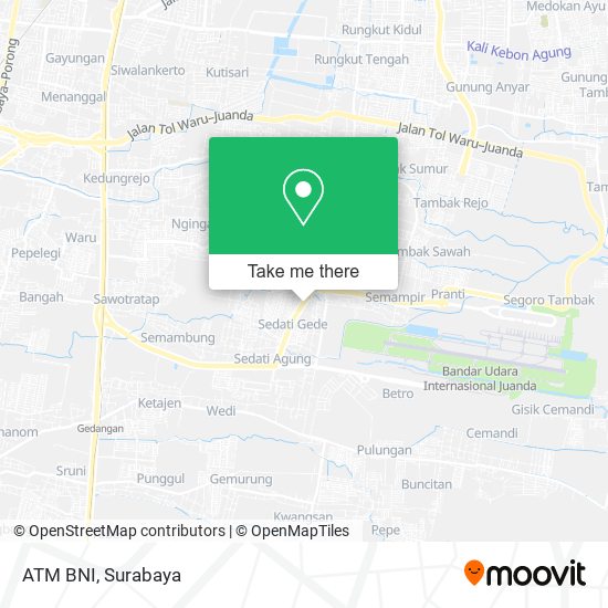 ATM BNI map