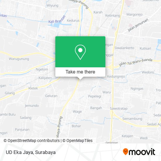 UD Eka Jaya map