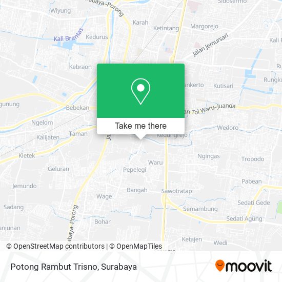 Potong Rambut Trisno map