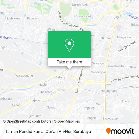 Taman Pendidikan al Qur'an An-Nur map