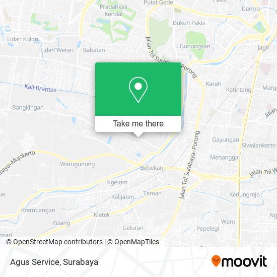 Agus Service map