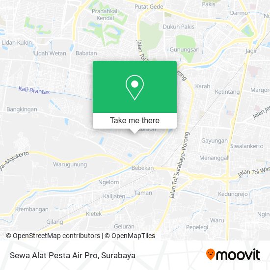 Sewa Alat Pesta Air Pro map