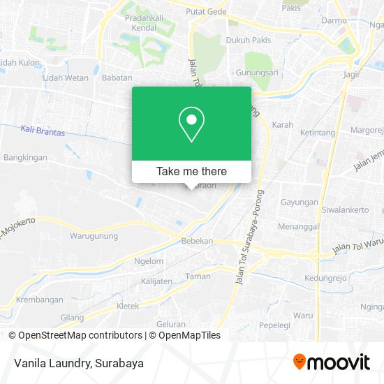 Vanila Laundry map