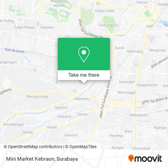 Mini Market Kebraon map