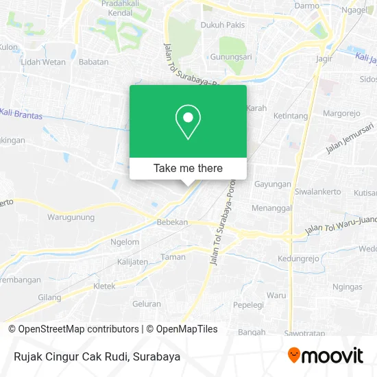 Rujak Cingur Cak Rudi map