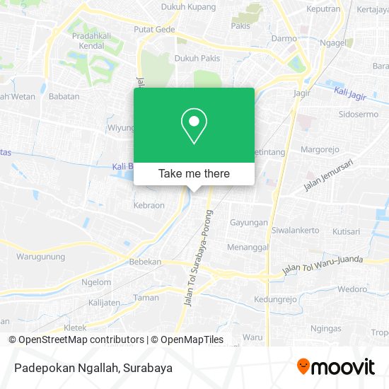 Padepokan Ngallah map