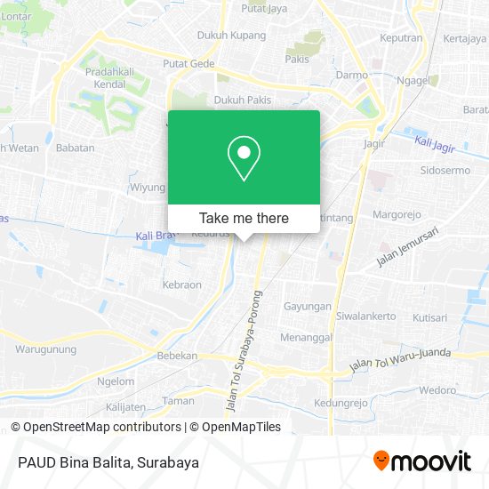 PAUD Bina Balita map