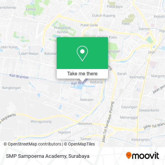 SMP Sampoerna Academy map