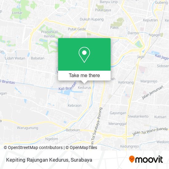 Kepiting Rajungan Kedurus map