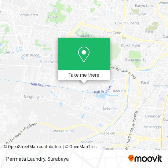 Permata Laundry map