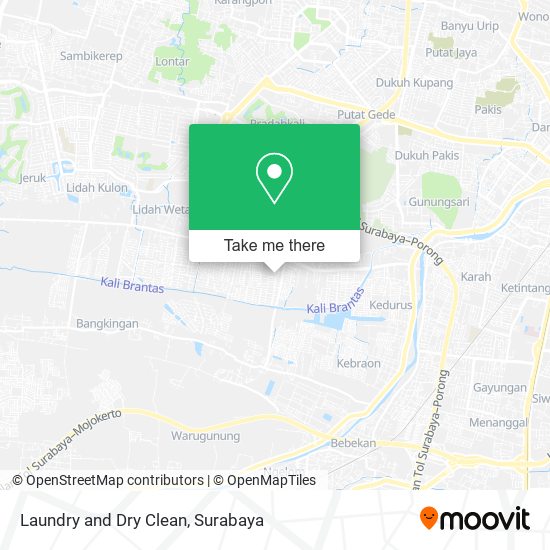 Laundry and Dry Clean map