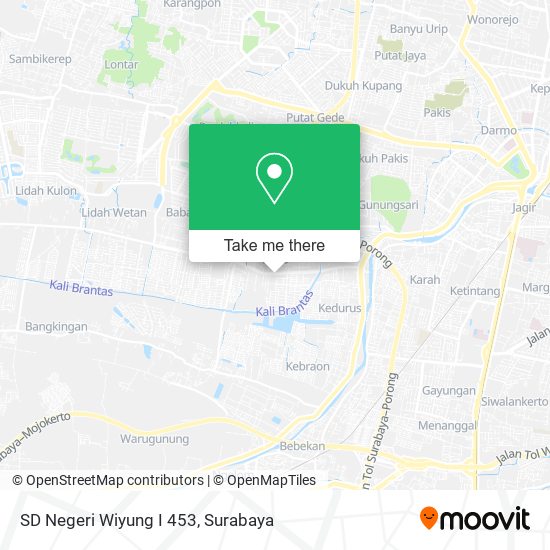 SD Negeri Wiyung I 453 map