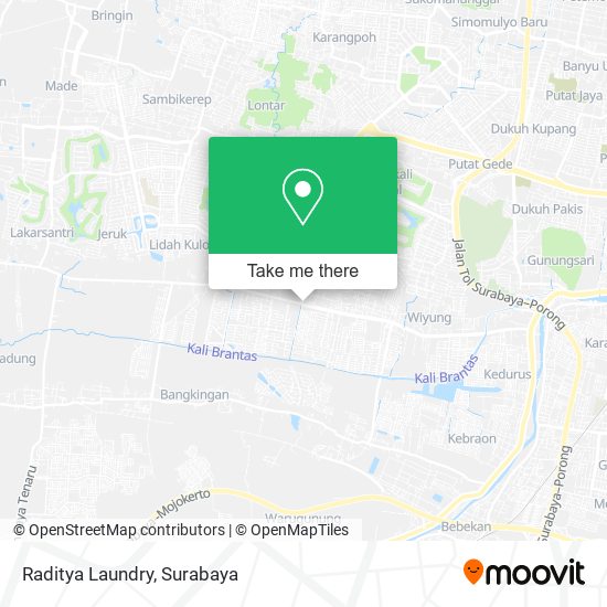 Raditya Laundry map