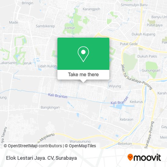 Elok Lestari Jaya. CV map