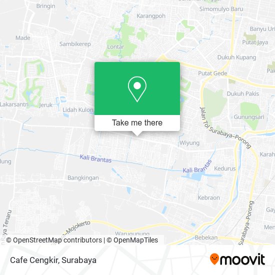 Cafe Cengkir map