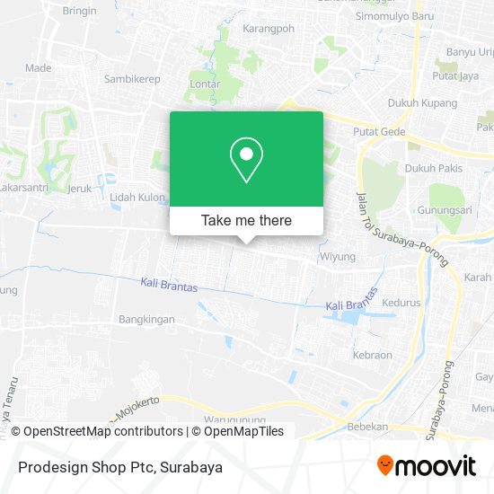 Prodesign Shop Ptc map