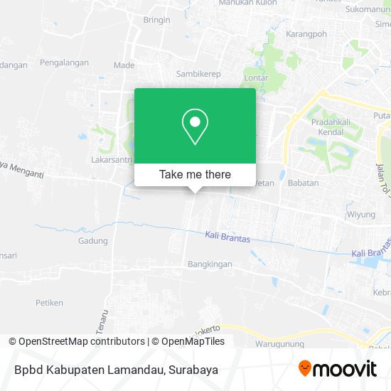 Bpbd Kabupaten Lamandau map