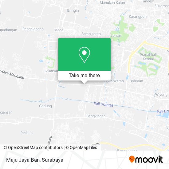 Maju Jaya Ban map