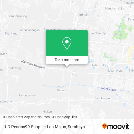 UD Pesona99 Supplier Lap Majun map